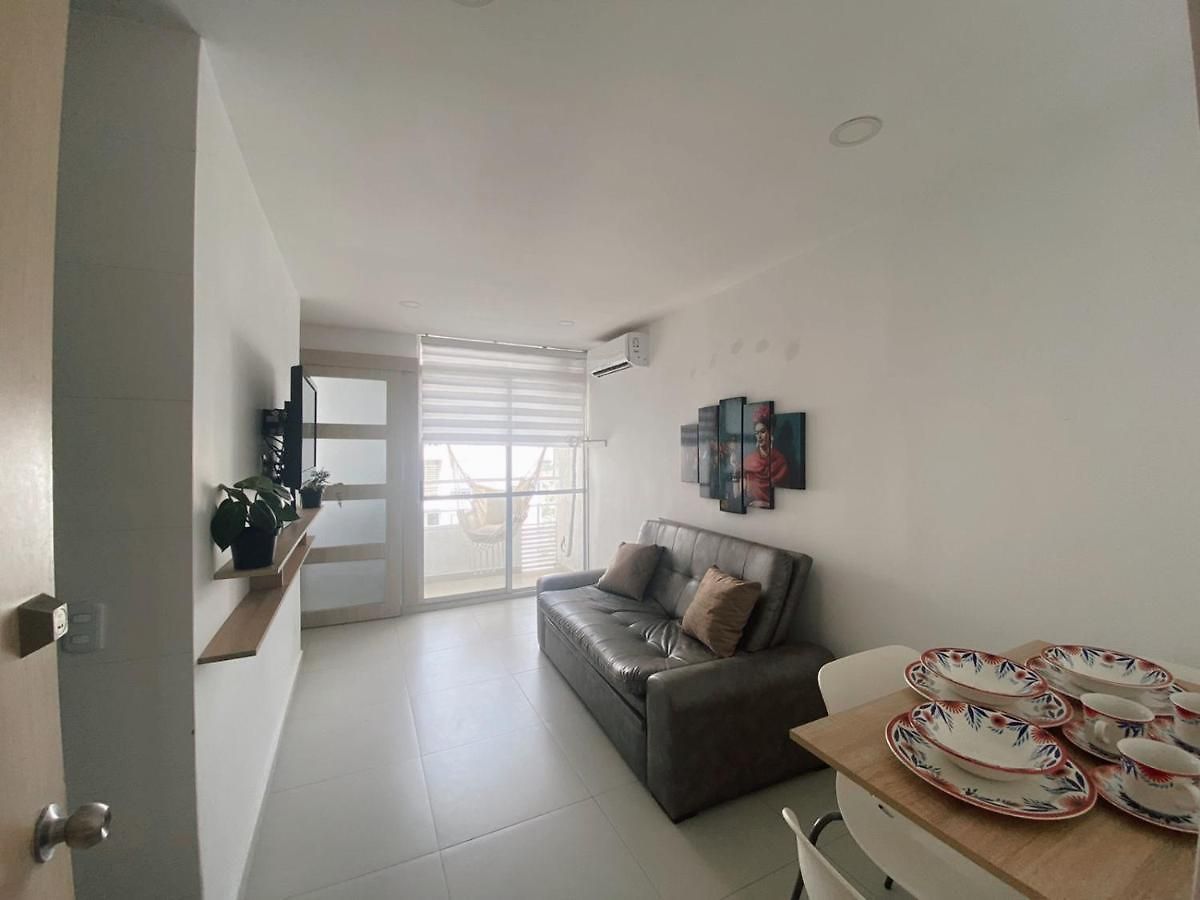 Lovely 2 Bedroom With Pool And Gym Apartamento Cartagena