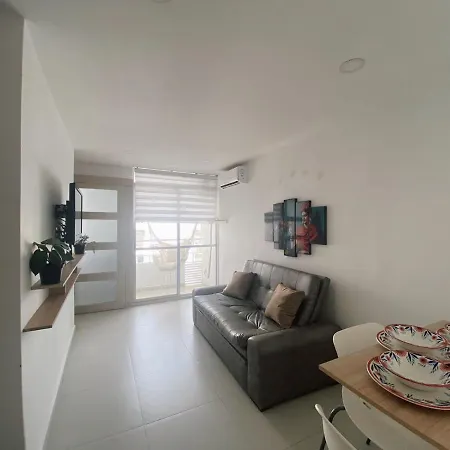 Lovely 2 Bedroom With Pool And Gym Apartamento Cartagena